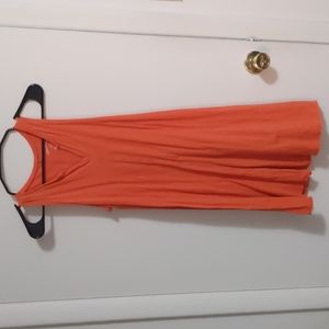 orange sundress